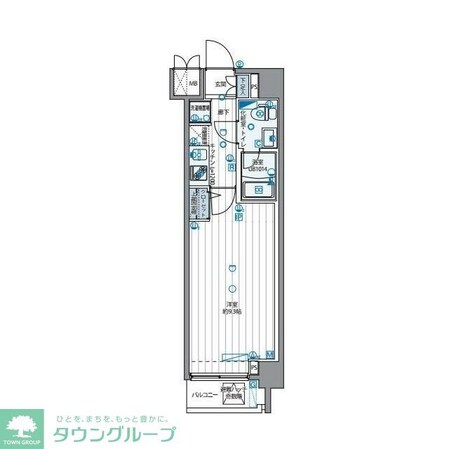 パティーナ住吉の物件間取画像
